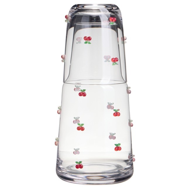 Графин с крышкой-стаканом "fruity cherry" 890/330 мл Lefard (685-141) Графин с крышкой-стаканом "fruity cherry" 890/330 мл Lefard (685-141)