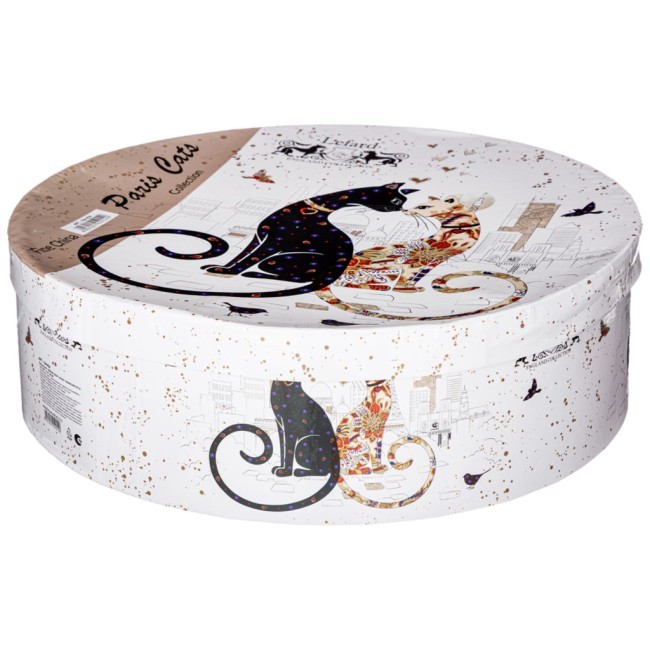 Чайный набор lefard "парижские коты" на 6 пер. 12 пр. 330 мл Lefard (104-924) Чайный набор lefard "парижские коты" на 6 пер. 12 пр. 330 мл Lefard (104-924)