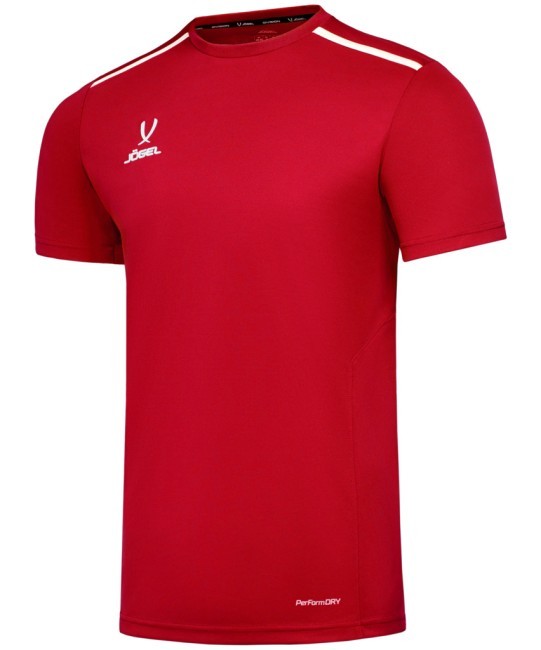 Футболка тренировочная JOGEL DIVISION Training Tee, красный (2115981) Футболка тренировочная JOGEL DIVISION Training Tee, красный (2115981)