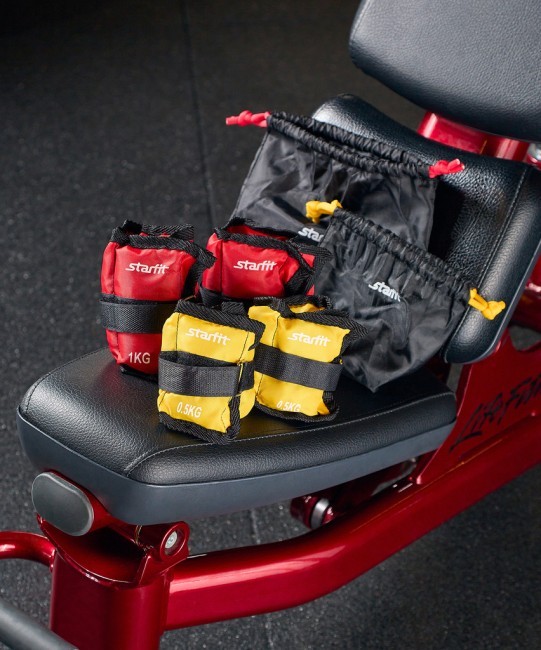 Утяжелители STARFIT WT-401, 1 кг, красный (237091) Утяжелители STARFIT WT-401, 1 кг, красный (237091)