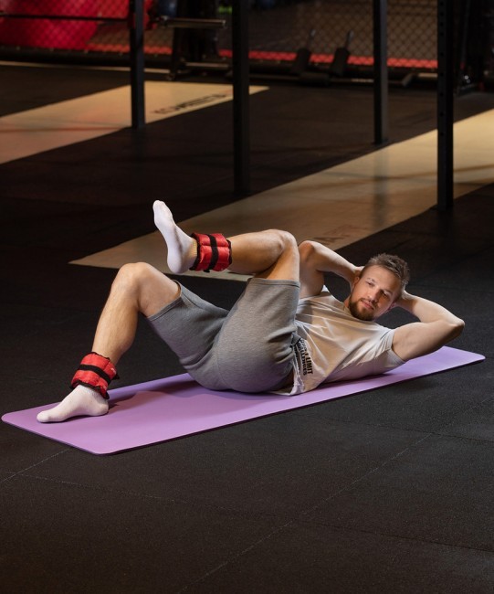 Утяжелители STARFIT WT-401, 1 кг, красный (237091) Утяжелители STARFIT WT-401, 1 кг, красный (237091)