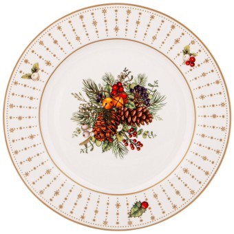 Тарелка закусочная lefard "celebration" 20,5 см Lefard (85-1929)