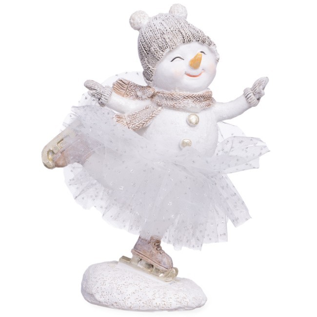 Статуэтка "снеговик" 14х7х17,5 см Lefard (162-1289)