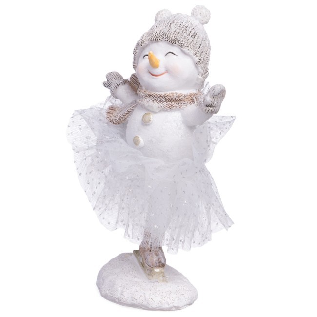 Статуэтка "снеговик" 14х7х17,5 см Lefard (162-1289)