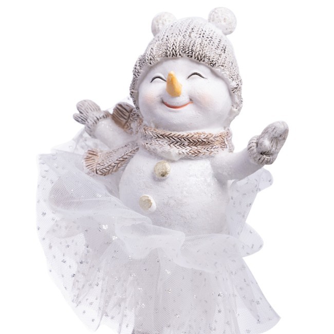 Статуэтка "снеговик" 14х7х17,5 см Lefard (162-1289)