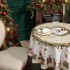 Скатерть круглая  "щелкунчик" ,150см , бежевый ,100% хлопок , твил Lefard (850-757-24)