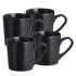 Набор кружек  bronco "choice black" 400 мл =4 шт Bronco (191-362-1)