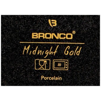 Блюдо bronco "midnight gold" 21*13,5*4 см 450 мл Bronco (42-366)