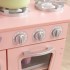 Кухня детская из дерева "Винтаж", цвет Розовый (Pink Vintage Kitchen) (53179_KE)