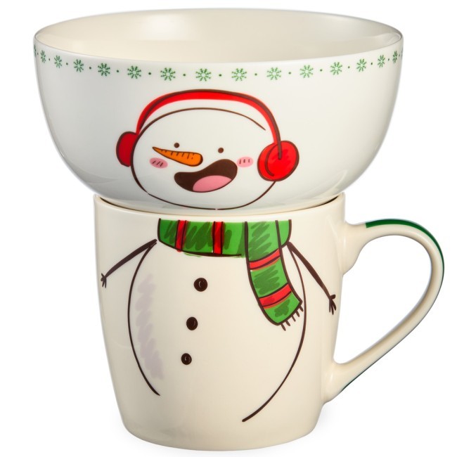 Набор посуды lefard "снеговик" 2 пр. (кружка 360мл, салатник 500мл) Lefard (260-1066) Набор посуды lefard "снеговик" 2 пр. (кружка 360мл, салатник 500мл) Lefard (260-1066)