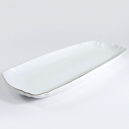 Блюдо сервировочное для подачи керамика 43х18х4,5 LR (90083-651L)