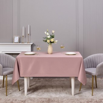 Скатерть 145х220см серый теплый евроуголок 100% полиэстер SANTALINO (805-028-21) Скатерть 145х220см серый теплый евроуголок 100% полиэстер SANTALINO (805-028-21)