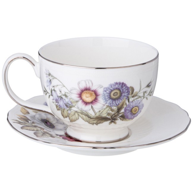 Чайный набор lefard "bouquet" на 6 пер. 12 пр. 280 мл Lefard (590-639) Чайный набор lefard "bouquet" на 6 пер. 12 пр. 280 мл Lefard (590-639)