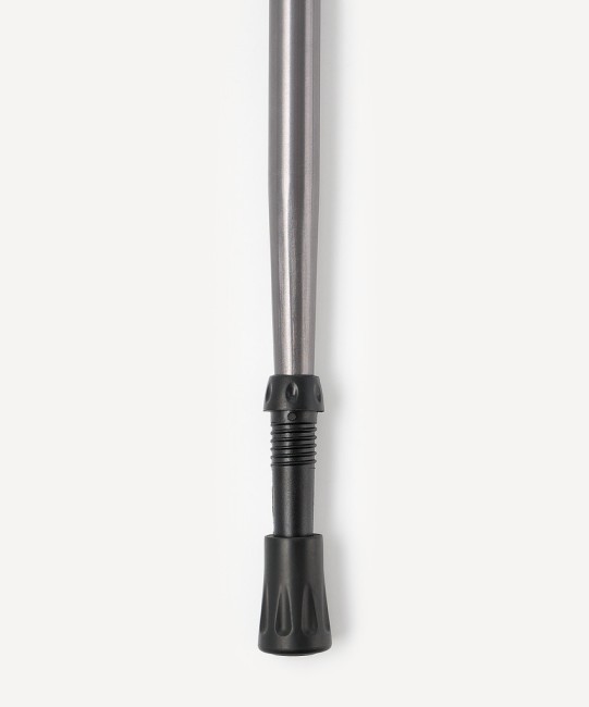 Треккинговые палки Berger Hiking Peak, 120-135 см, 4-секционные, складные, темно-серый/горчичный (2119450)