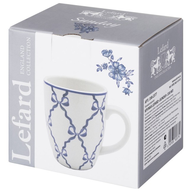 Кружка lefard "sunday" 330 мл Lefard (358-2377) Кружка lefard "sunday" 330 мл Lefard (358-2377)