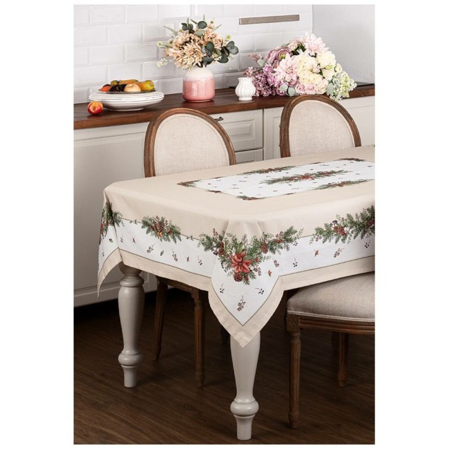 Скатерть "celebration" 160х220см ,бежевый,100% хлопок с пропиткой,твил Lefard (850-734-24) Скатерть "celebration" 160х220см ,бежевый,100% хлопок с пропиткой,твил Lefard (850-734-24)