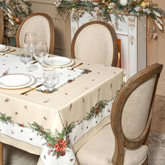 Скатерть "celebration" 160х220см ,бежевый,100% хлопок с пропиткой,твил Lefard (850-734-24) Скатерть "celebration" 160х220см ,бежевый,100% хлопок с пропиткой,твил Lefard (850-734-24)