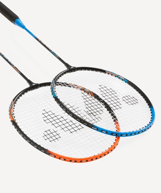 Набор для бадминтона WISH Alumtec 327, 2 ракетки, 2 волана, оранжевый/синий (1585198) Набор для бадминтона WISH Alumtec 327, 2 ракетки, 2 волана, оранжевый/синий (1585198)