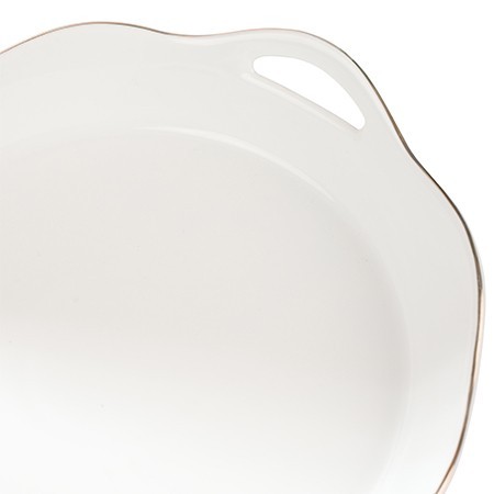 Блюдо сервировочное для подачи керамика 25х24х5 LR (90015-134S)