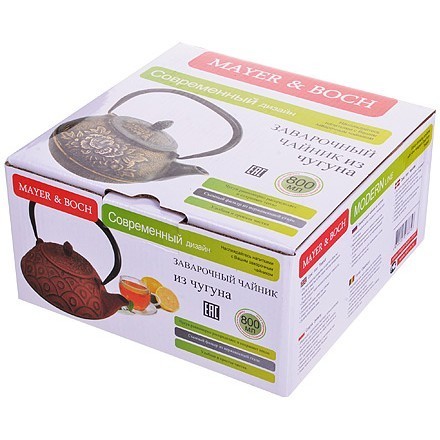 Чайник заварочный чугунный 0,800 л МВ (28355)