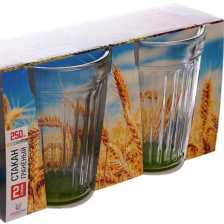 Набор стаканов 6 предметов 250мл (Микс) (785-2-Н9)