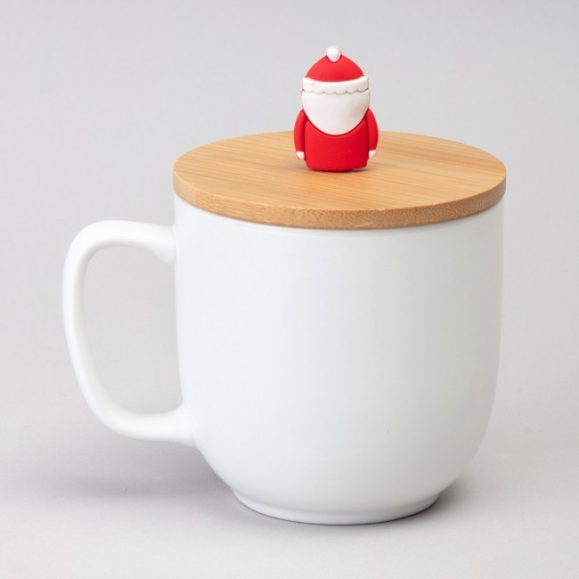 Кружка lefard winter story 390мл с бамбуковой крышкой мал.уп.=6шт Lefard (756-469)