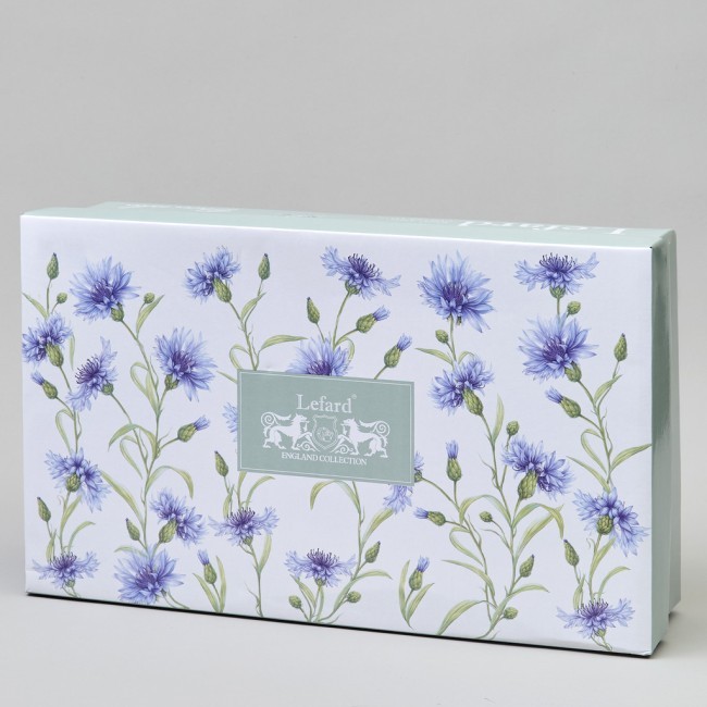 Чайный набор lefard "васильки" на 6 пер. 12 пр. 250 мл Lefard (760-827)