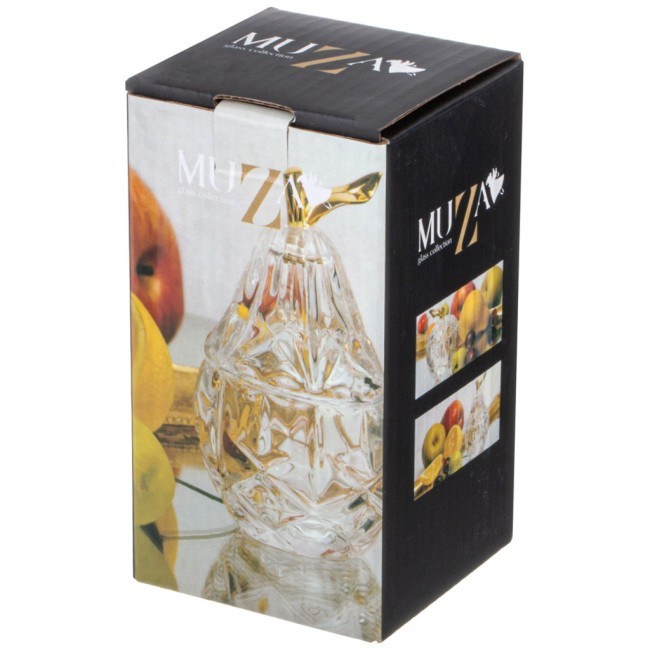 Блюдо для десерта с крышкой "груша" 75 мл. 7*7 см. в=12 см. коллекция "muza" Lefard (355-057) Блюдо для десерта с крышкой "груша" 75 мл. 7*7 см. в=12 см. коллекция "muza" Lefard (355-057)