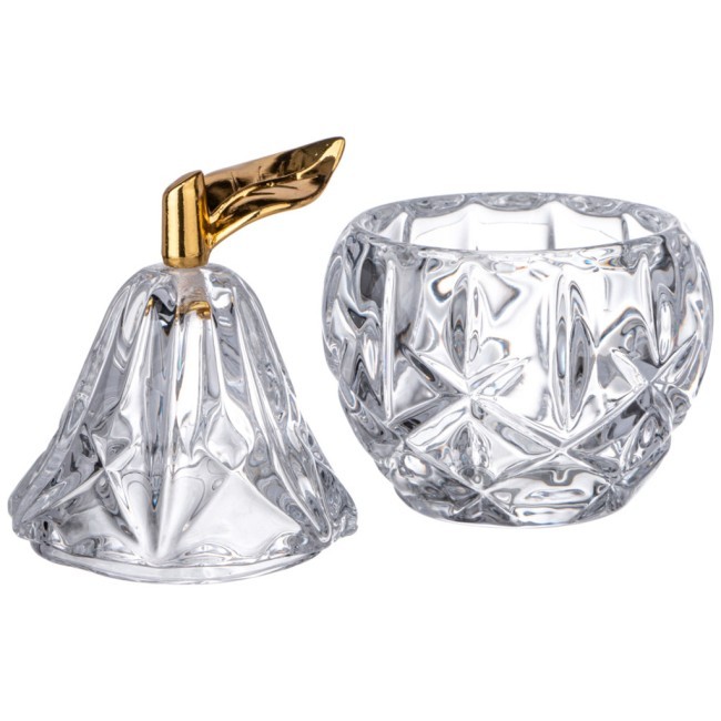 Блюдо для десерта с крышкой "груша" 75 мл. 7*7 см. в=12 см. коллекция "muza" Lefard (355-057) Блюдо для десерта с крышкой "груша" 75 мл. 7*7 см. в=12 см. коллекция "muza" Lefard (355-057)