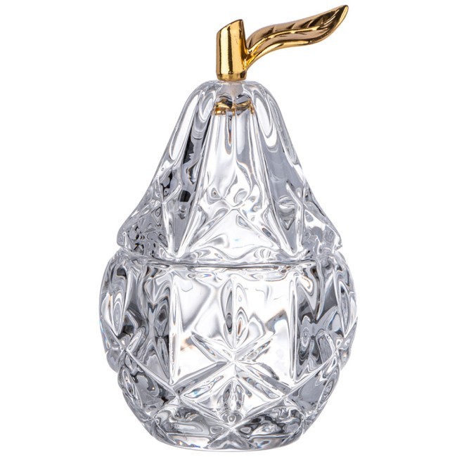 Блюдо для десерта с крышкой "груша" 75 мл. 7*7 см. в=12 см. коллекция "muza" Lefard (355-057) Блюдо для десерта с крышкой "груша" 75 мл. 7*7 см. в=12 см. коллекция "muza" Lefard (355-057)