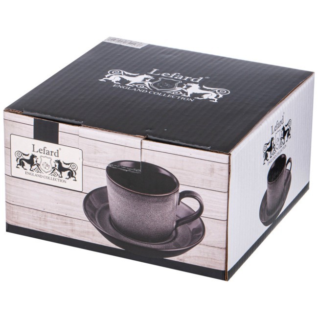 Чайная пара lefard "graphite" 250 мл Lefard (474-243)
