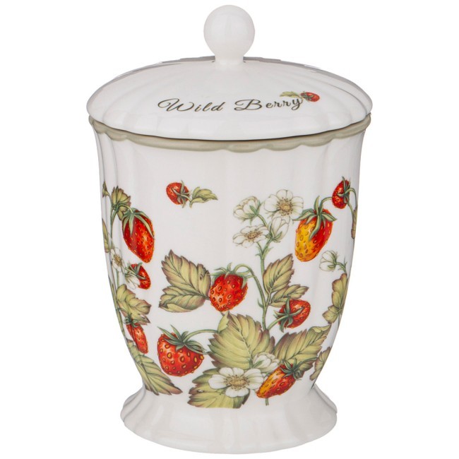 Банка с крышкой lefard "strawberry"  11*16,5 см 600 мл Lefard (85-1904)
