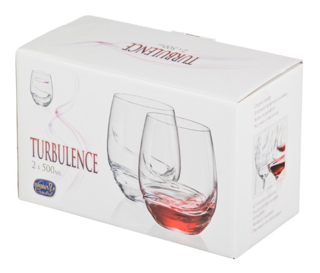 Набор стаканов из 2 шт. "turbulence" 500 мл высота=12 см Bohemia Crystal (674-511) Набор стаканов из 2 шт. "turbulence" 500 мл высота=12 см Bohemia Crystal (674-511)