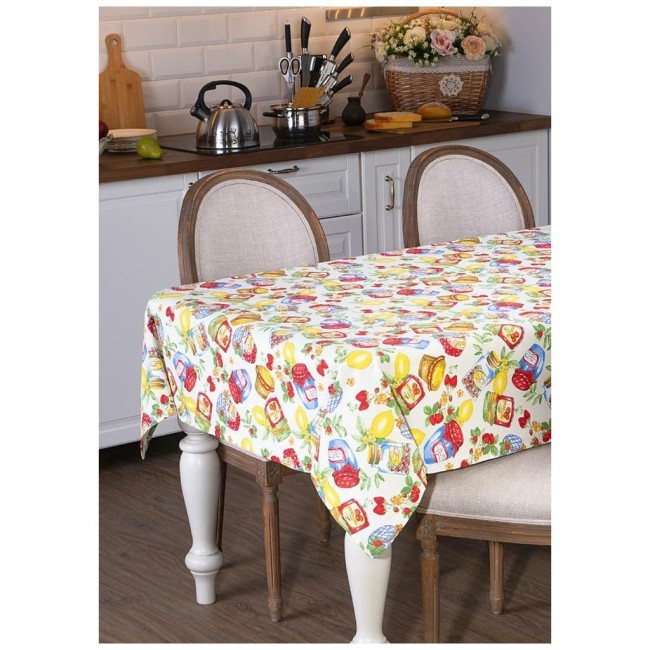 Скатерть 180*140 "джем",хлопок 100% Lefard (850-603-52)