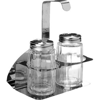 Набор для специй на подставке 3 пр стекло/нерж Mayer&Boch (40485)