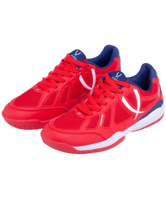 БЕЗ УПАКОВКИ Бутсы зальные JOGEL Bravo JSH103, красный, детский (2133488)