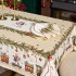 Скатерть "щелкунчик" 110х140см ,бежевый ,100% хлопок,твил Lefard (850-757-20)