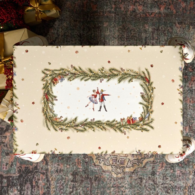 Скатерть "щелкунчик" 110х140см ,бежевый ,100% хлопок,твил Lefard (850-757-20)