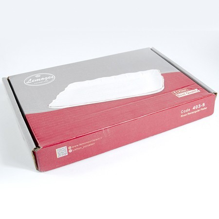 Блюдо сервировочное для подачи керамика 35,5х22х5 LR (90078-403S) Блюдо сервировочное для подачи керамика 35,5х22х5 LR (90078-403S)