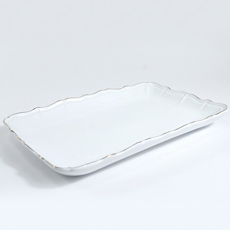 Блюдо сервировочное для подачи керамика 35,5х22х5 LR (90078-403S) Блюдо сервировочное для подачи керамика 35,5х22х5 LR (90078-403S)