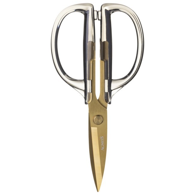 Кухонные ножницы цвет серый, титановое покрытие лезвия, 19,5 см Agness (671-034) Кухонные ножницы цвет серый, титановое покрытие лезвия, 19,5 см Agness (671-034)