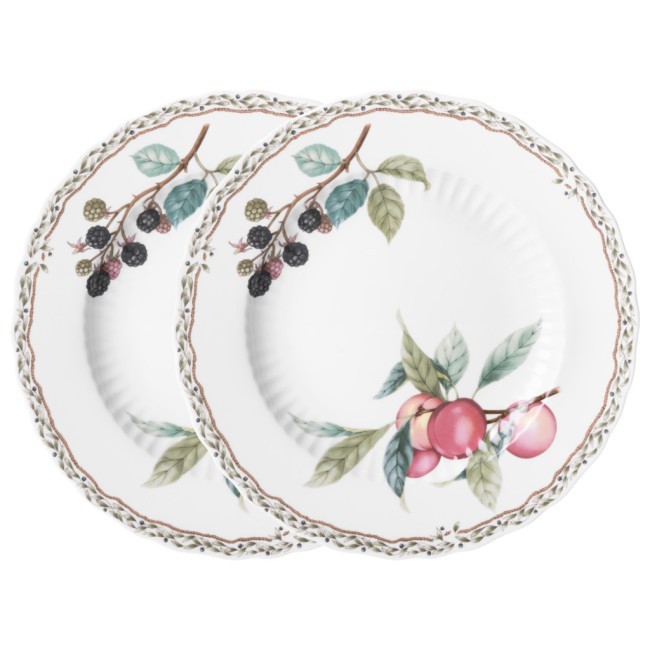 Набор тарелок обеденных lefard "fruit garden" 2 шт. 25,5 см Lefard (590-649)