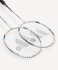Набор для бадминтона WISH Steeltec 9, 2 ракетки, 2 волана, белый/синий (1585199)