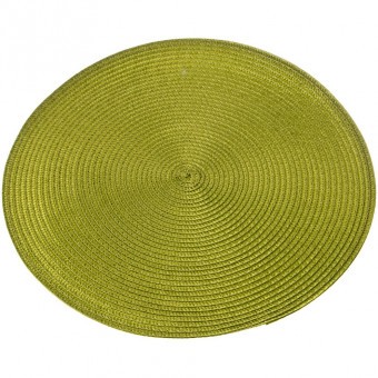 Набор подставок-салфеток под посуду "fresh" диаметр=38 см из 4 шт цвет: оливковый Lefard (771-063)