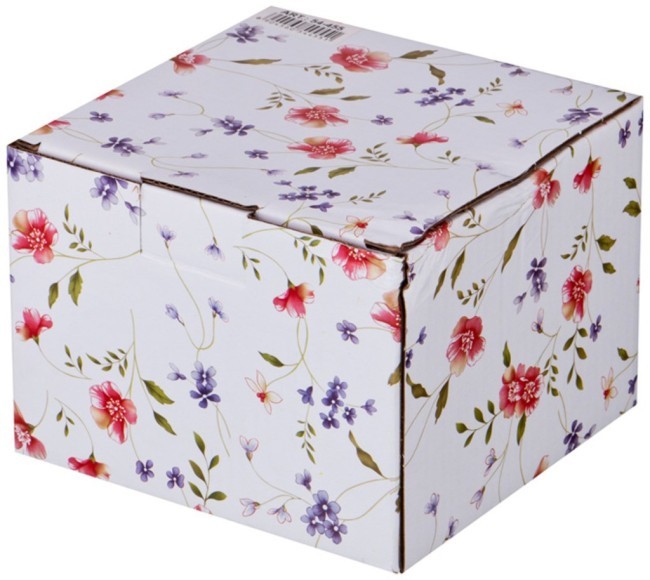 Сахарница "корейская роза" 12*12*13.5см 470мл Lefard (54-456)