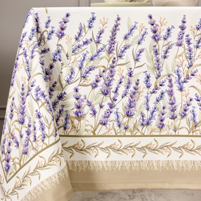 Скатерть "душа прованса" 140х180см ,белый, 100% хлопок,твил с пропиткой Lefard (850-735-23) Скатерть "душа прованса" 140х180см ,белый, 100% хлопок,твил с пропиткой Lefard (850-735-23)