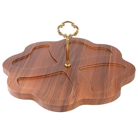 Менажница на подставке 4 блюда 5пр керамика LR (90029-135) Менажница на подставке 4 блюда 5пр керамика LR (90029-135)