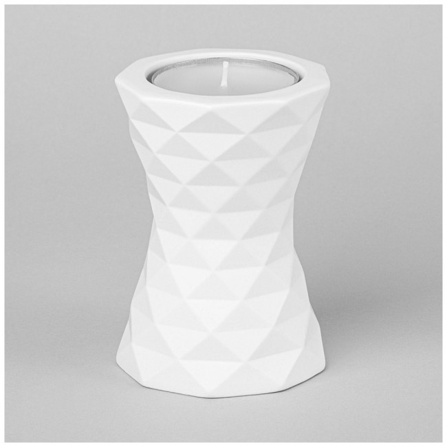 Подсвечник со свечой  8.5*8.5*12.5см (свеча ароматическая в комплекте) Lefard (374-121)