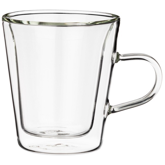 Кружка с двойными стенками "double-wall" 200 мл. диаметр=8,5 см. высота=9,5 см Agness (250-163)