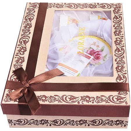 Кофейный сервиз"Розы"12пр,90мл,костяной фарфор LR(х16) " (25787)